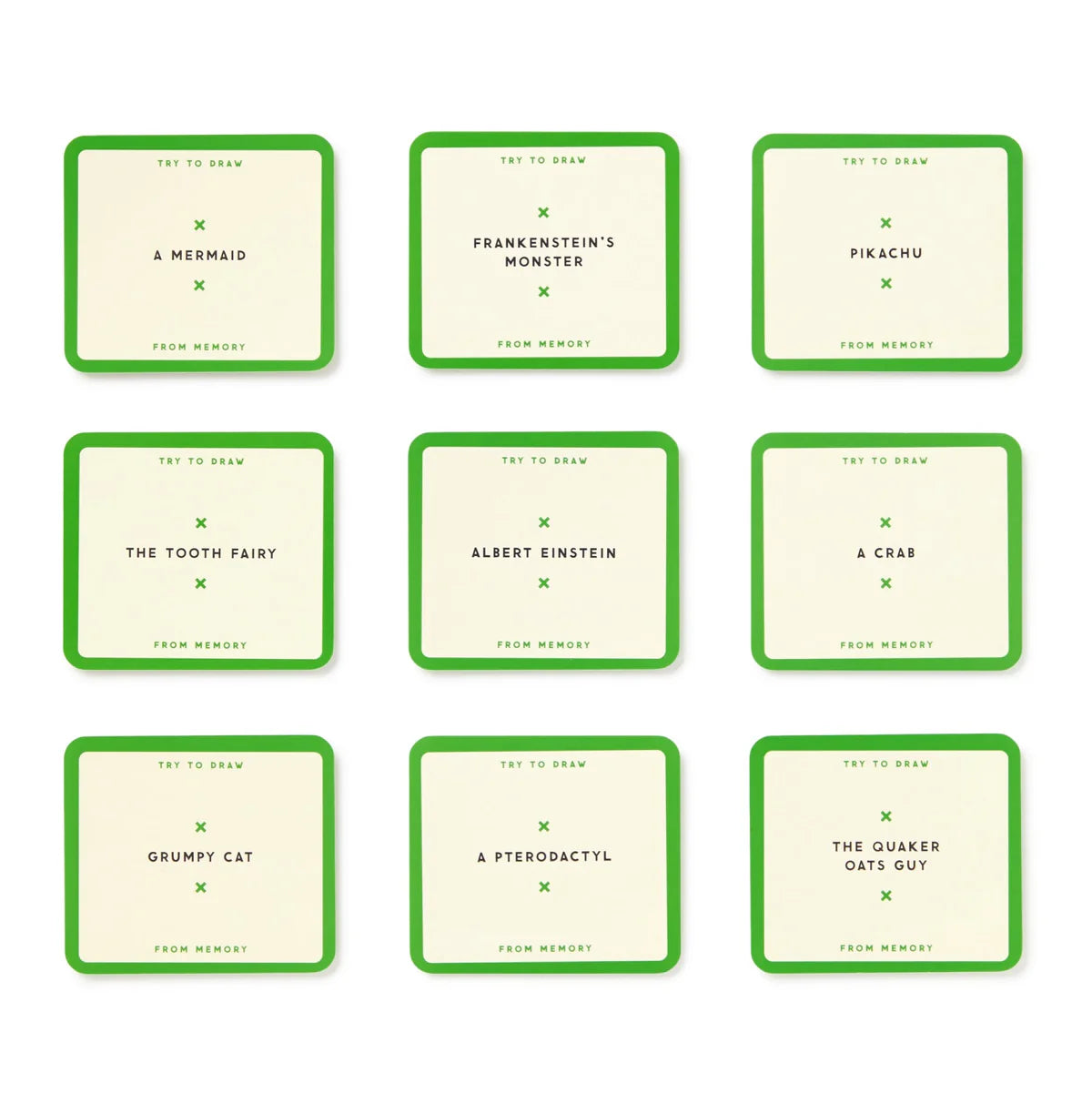 Drawing From Memory Game