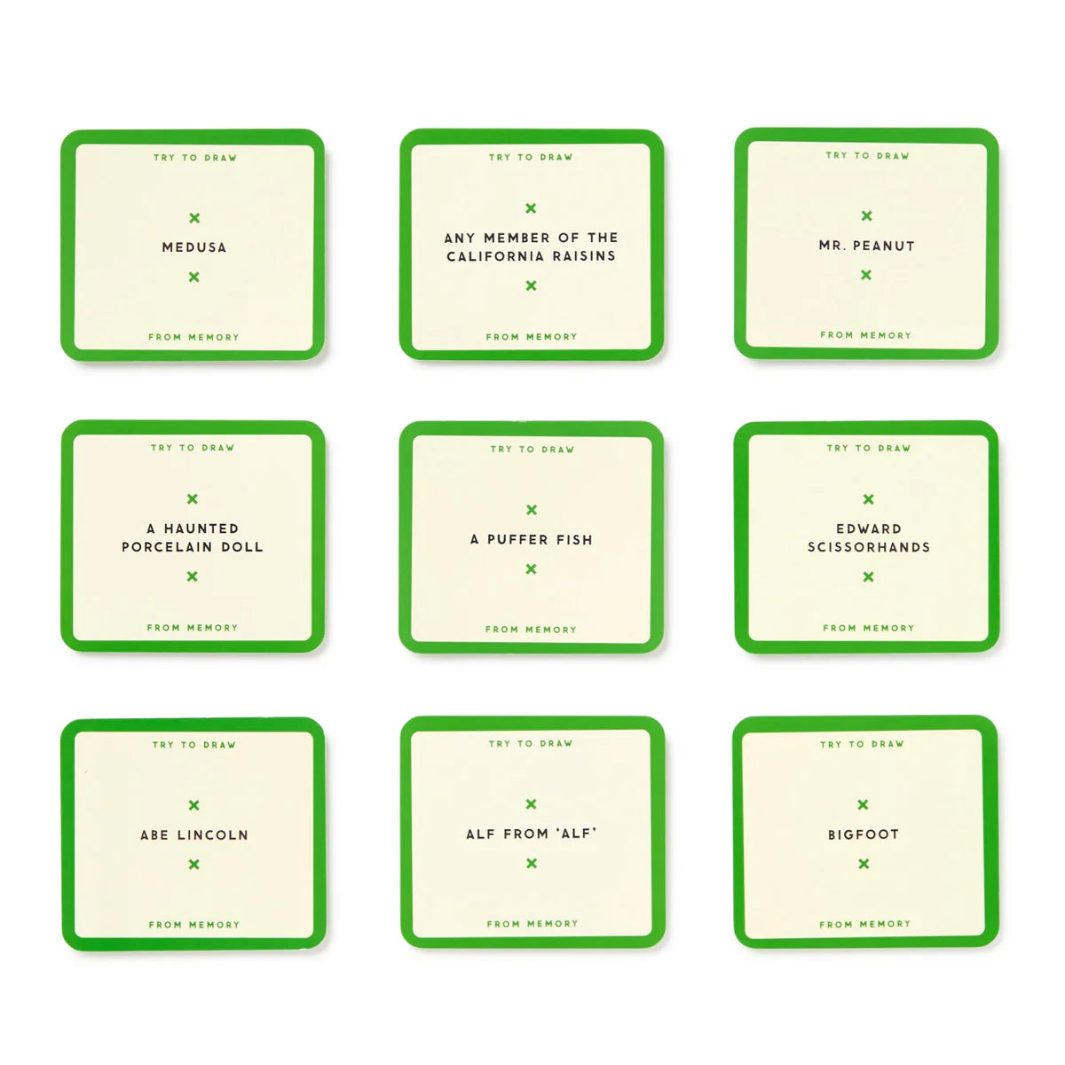 Drawing From Memory Game