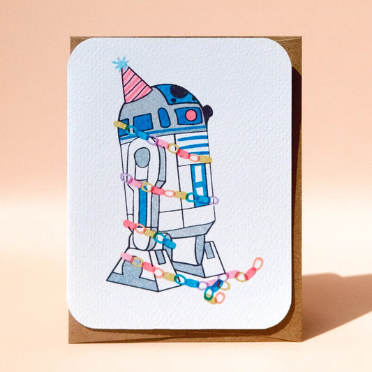 Droid Birthday Card