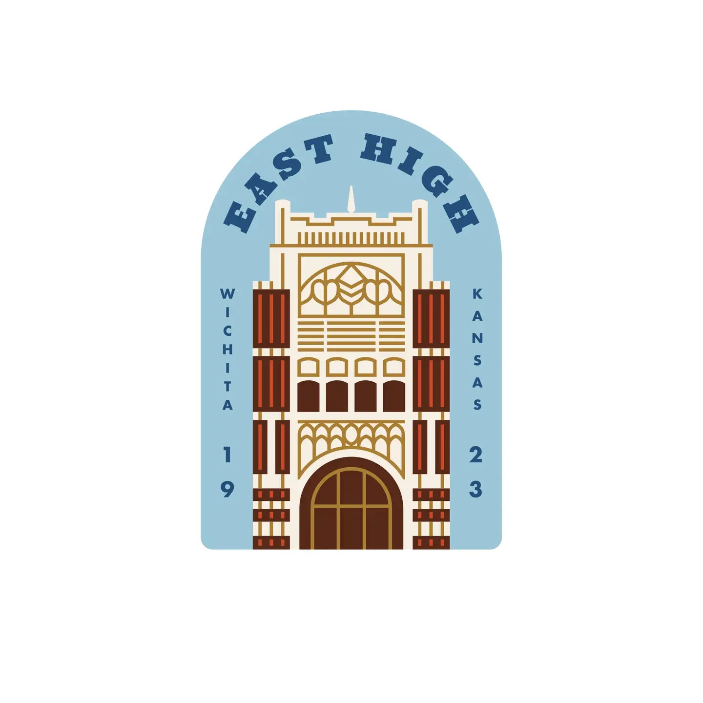 East High Sticker