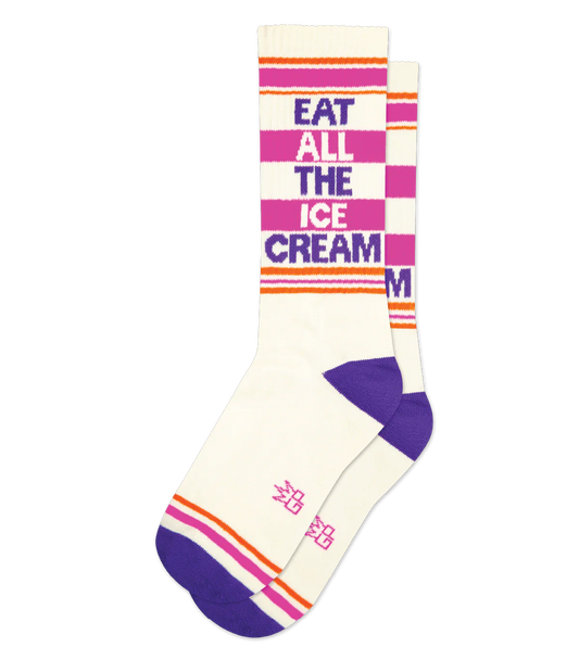 Eat All The Ice Cream Socks