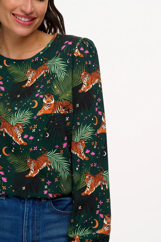 Tigers & Palms Elaina Blouse