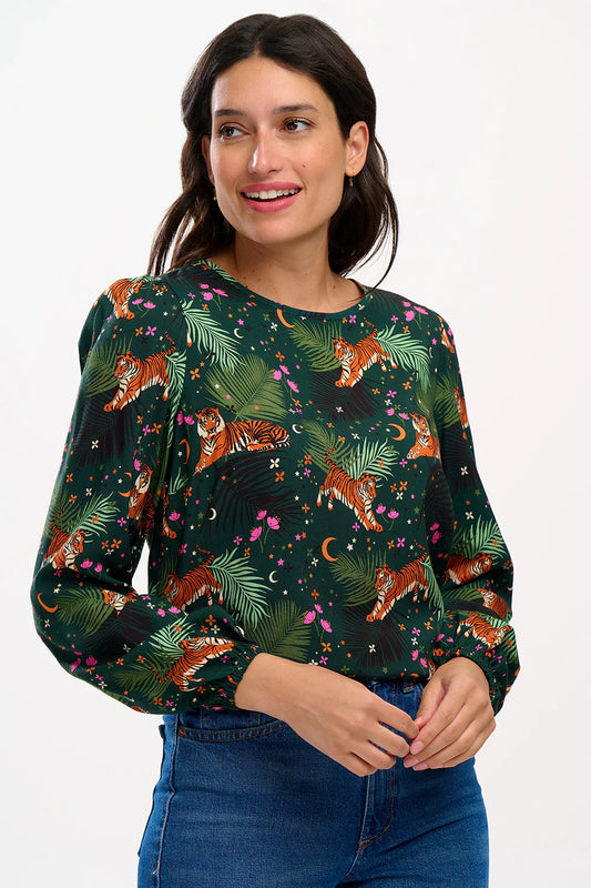 Tigers & Palms Elaina Blouse