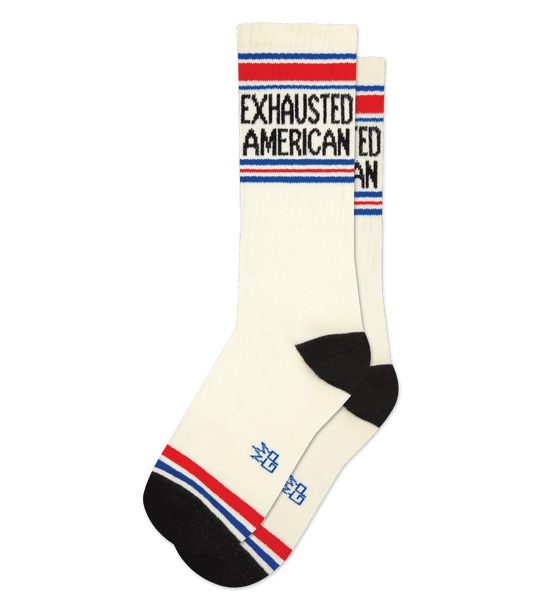 Exhausted American Socks