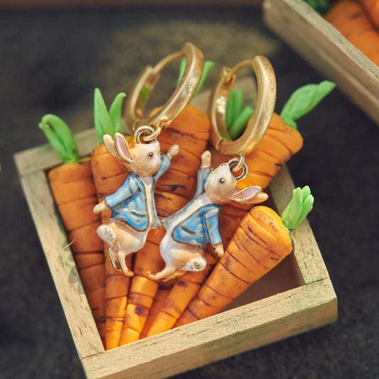 Fable X Peter Rabbit Huggie Earrings