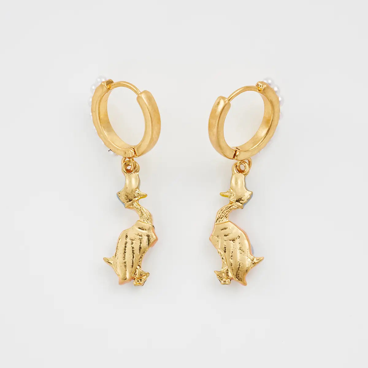 Fable X Peter Rabbit Jemima Puddle-Duck Huggie Earrings