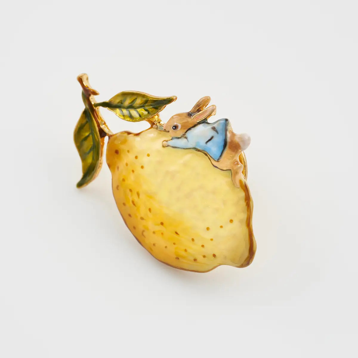 Fable X Peter Rabbit with Lemon Brooch