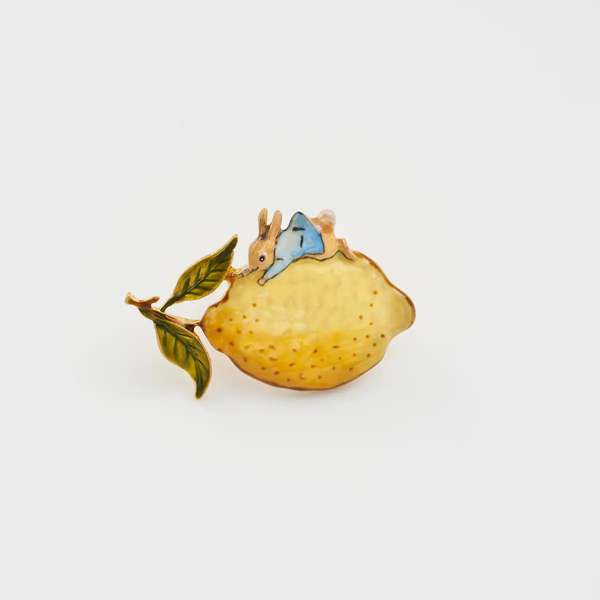 Fable X Peter Rabbit with Lemon Brooch – Lucinda's
