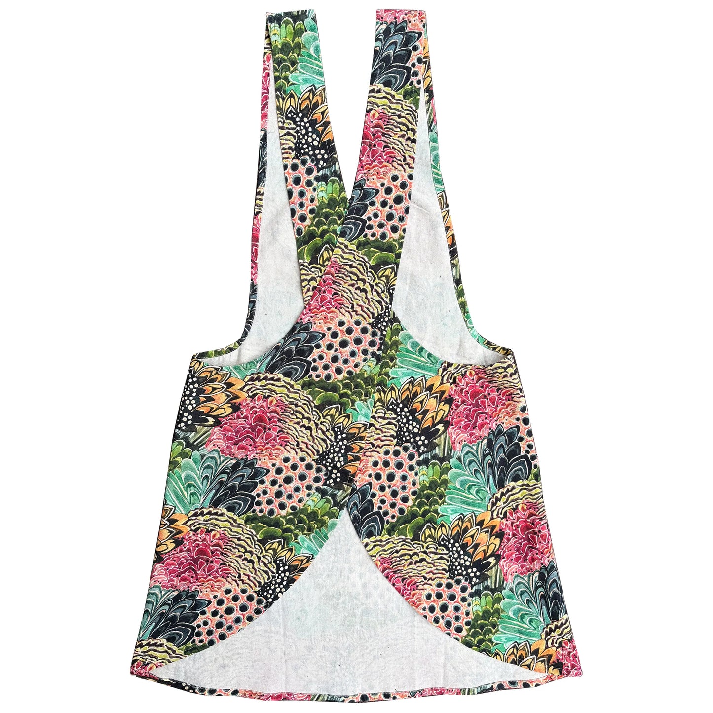 Feathered Pinafore Apron by Betsy St. Clair