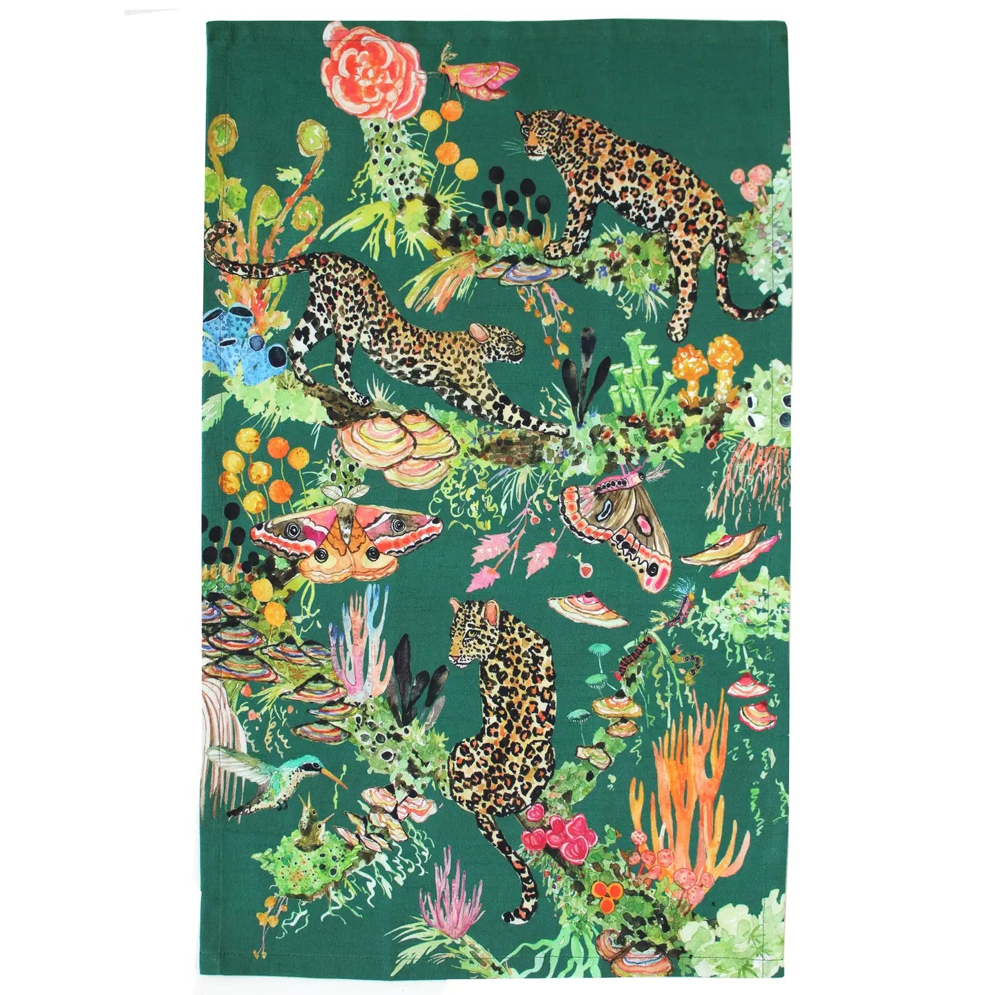 Felidae Tree Tea Towel