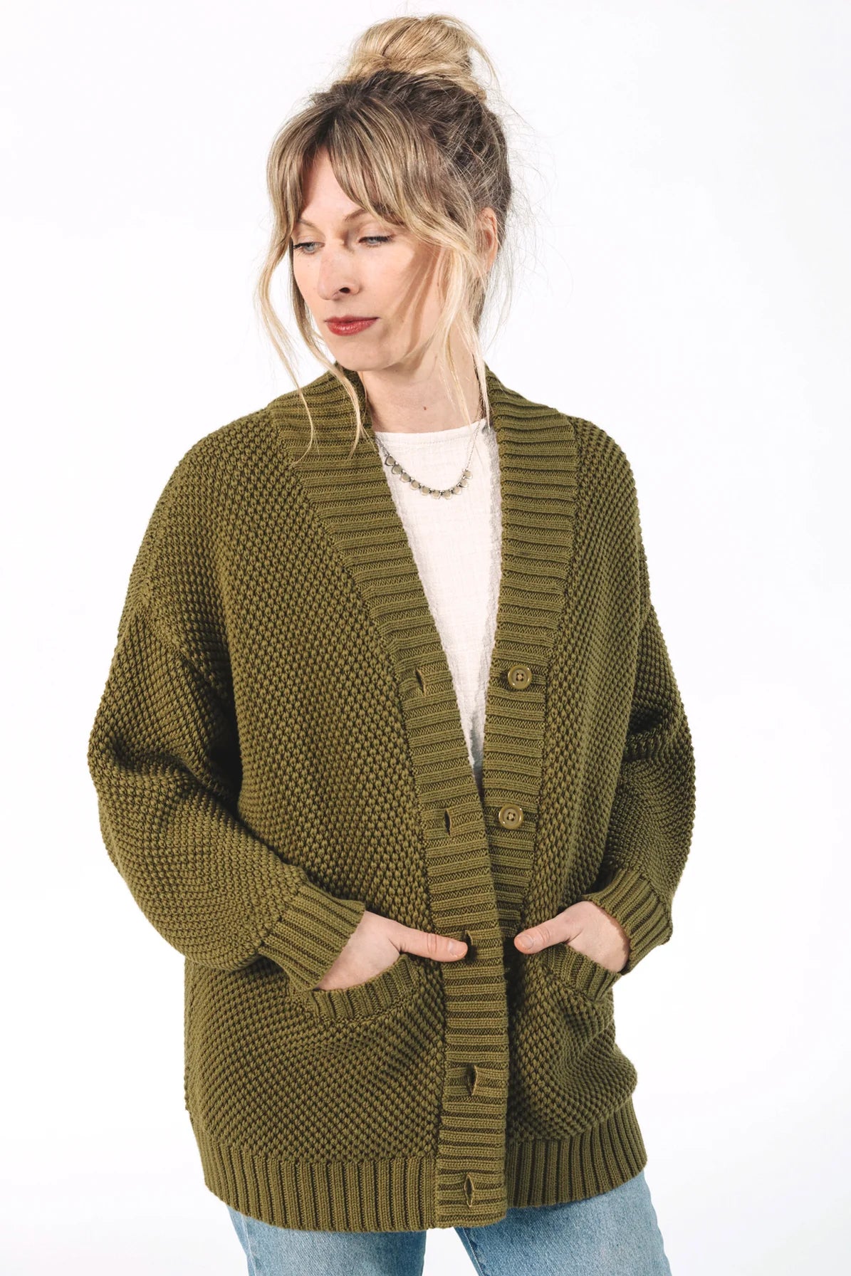 **Coming Soon** Fennel Frankie Cardigan by Curator SF