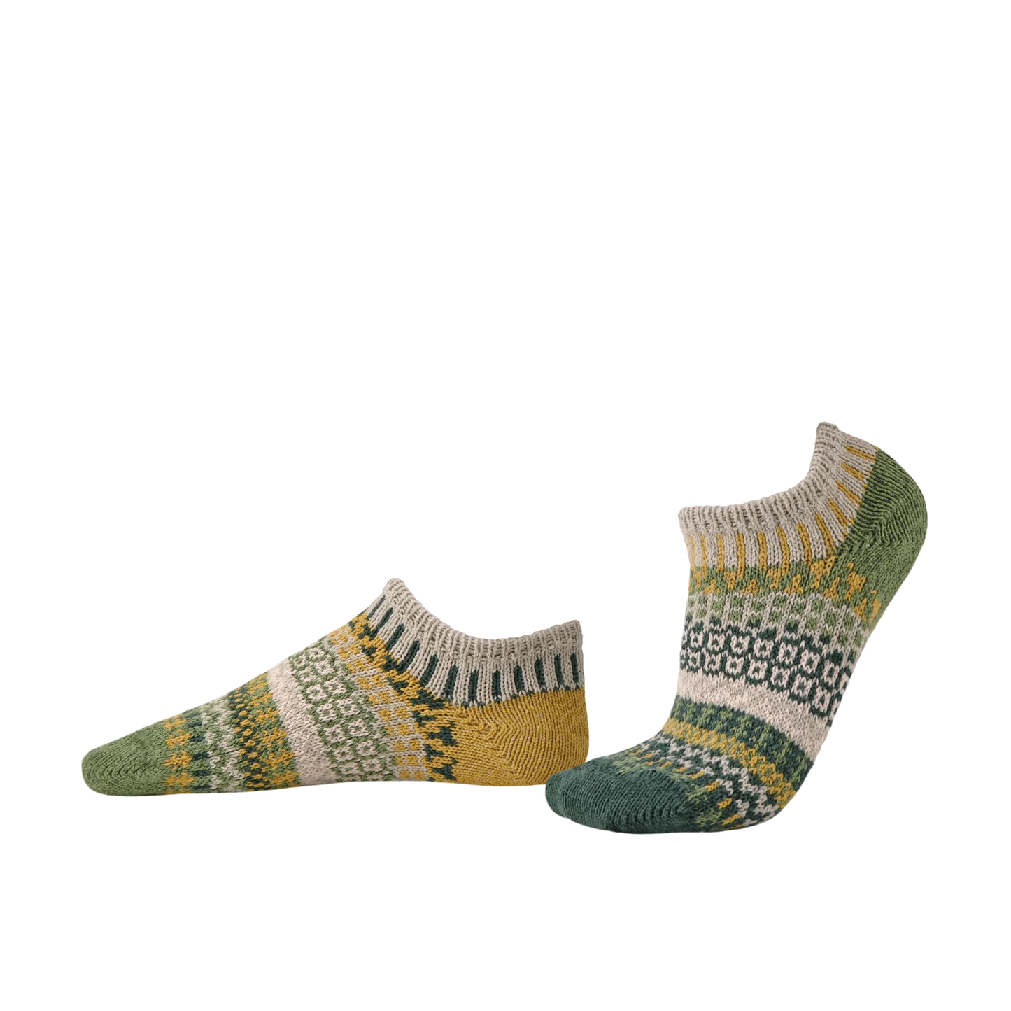 Fiddlehead Ankle Socks by Solmate Socks