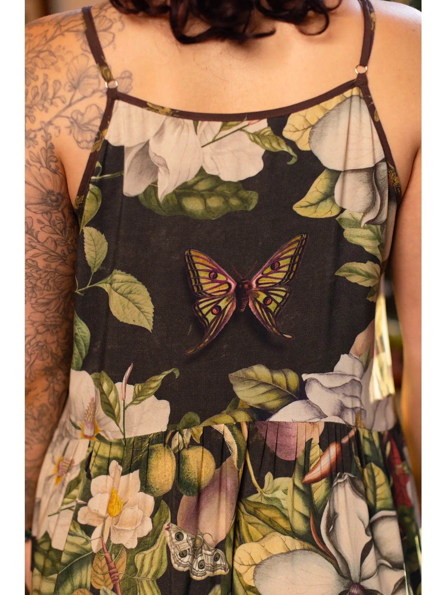 Fleur De Lune Bohéme  Maxi Slip Dress