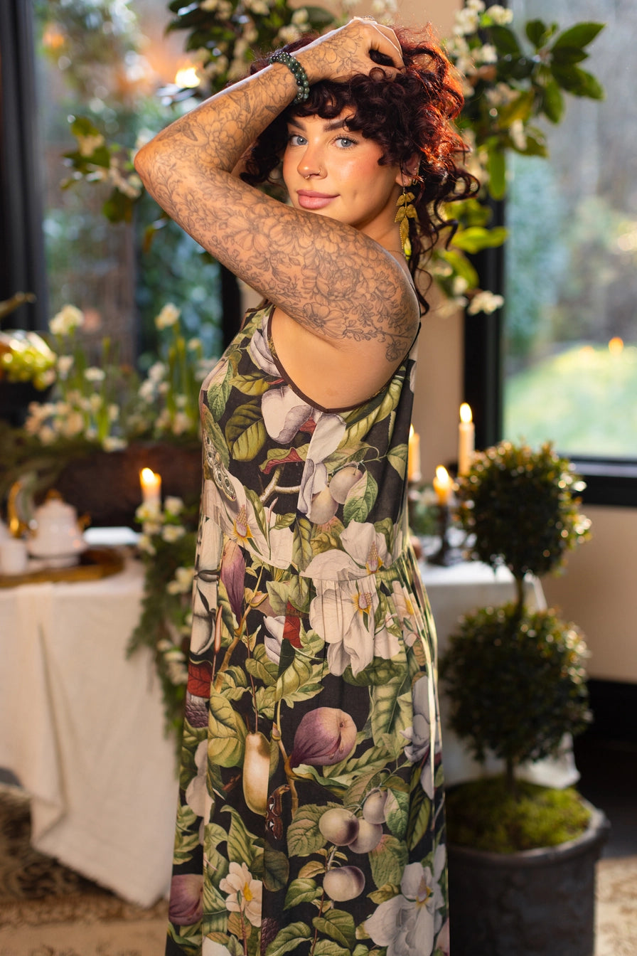 Fleur De Lune Bohéme  Maxi Slip Dress