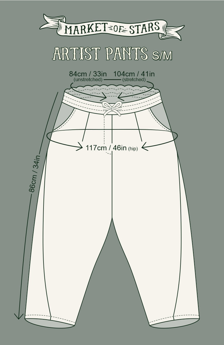 Flight of Fancy Artist Pants