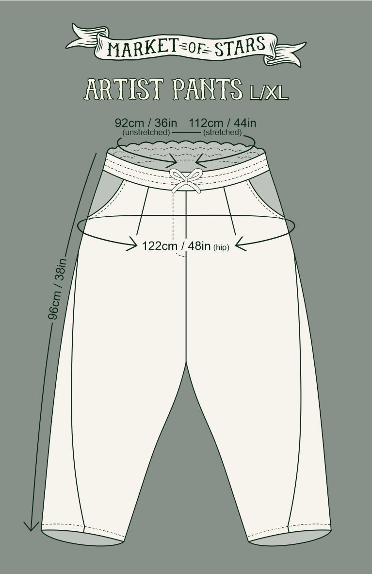 Flight of Fancy Artist Pants