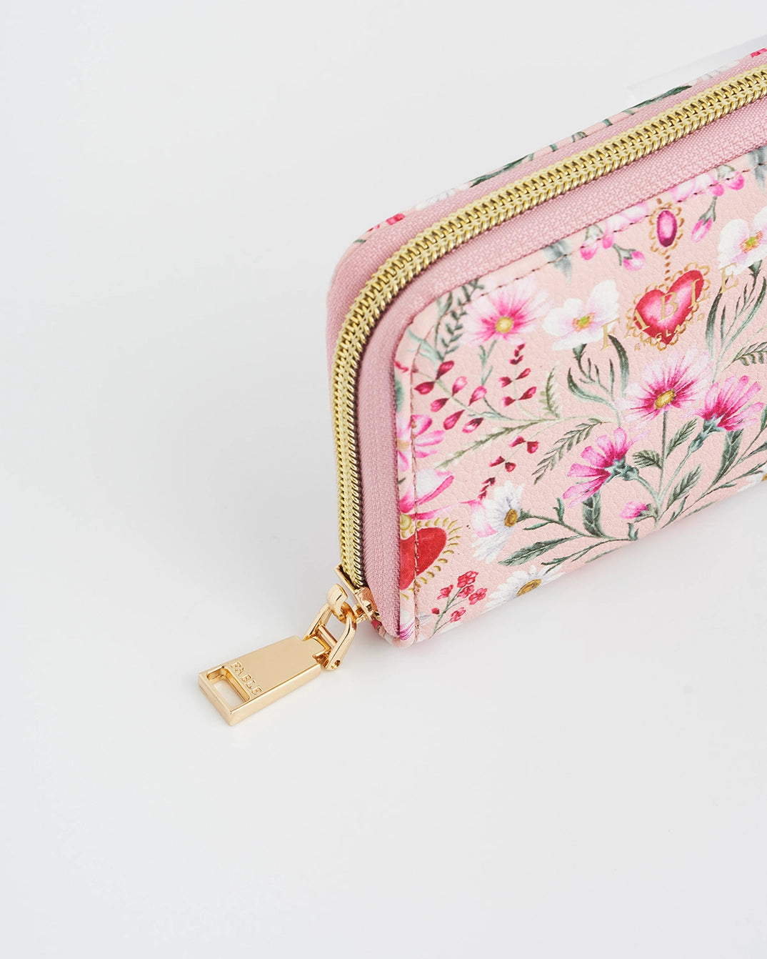 Floral Heart Pink Wallet by Fable England