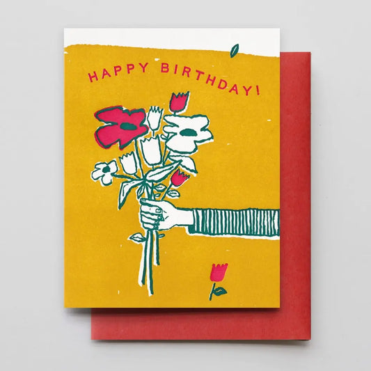 Flowers For You Birthday Card