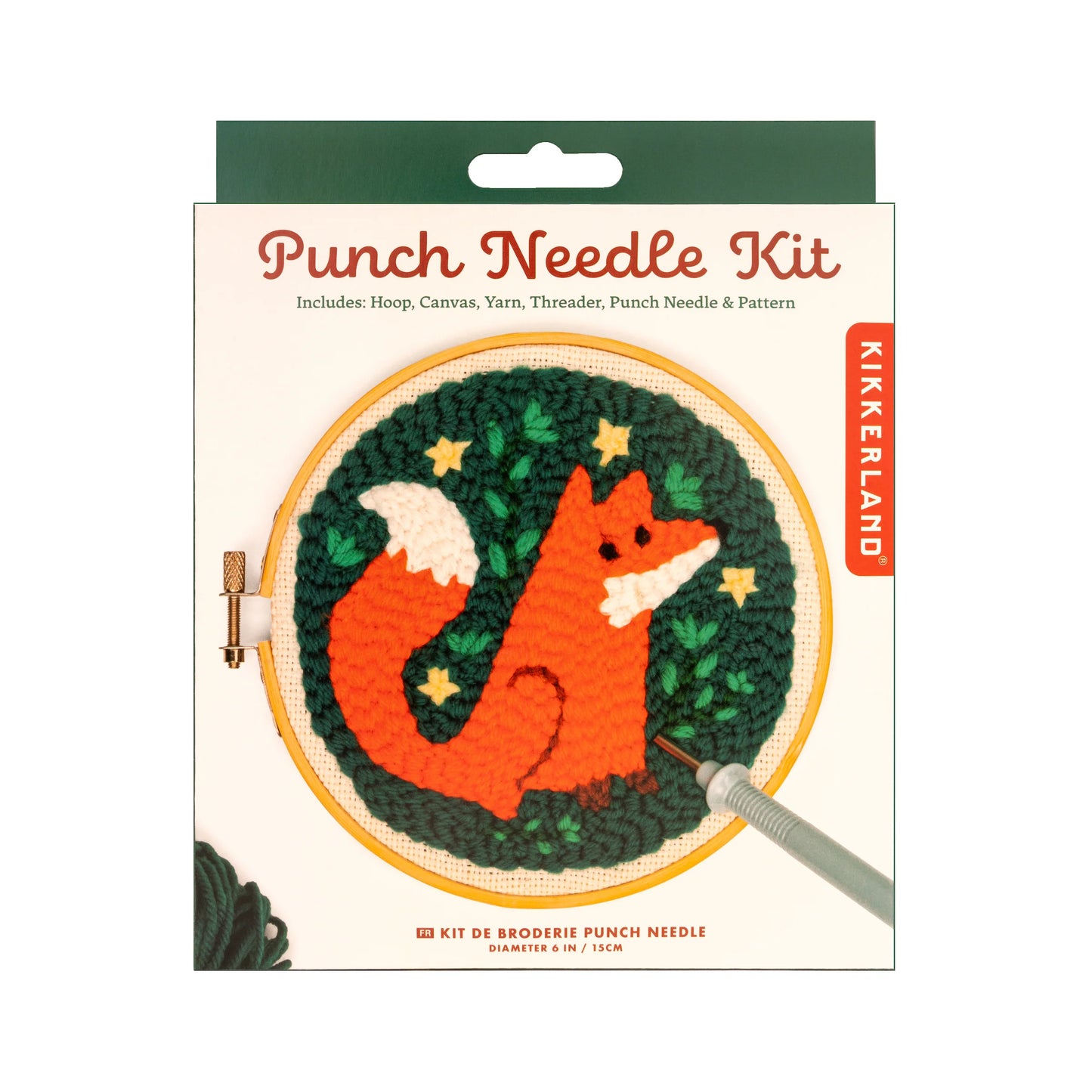 Fox Punch Needle by Kikkerland