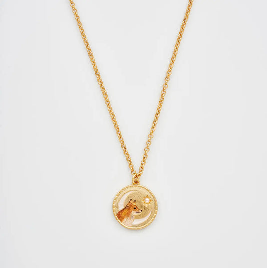 Fox Shadow Guide Necklace by Fable England