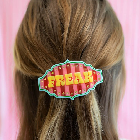 Freak Rhinestone Hair Clip