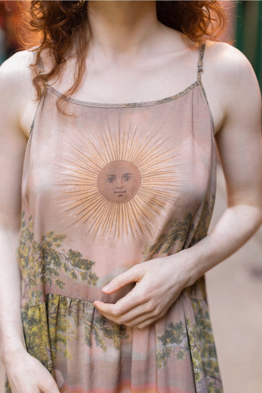 Friendship Love & Truth Vintage Wash Slip Dress