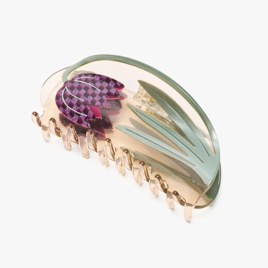 Fritillaria Checkered Tulip Large Hair Claw