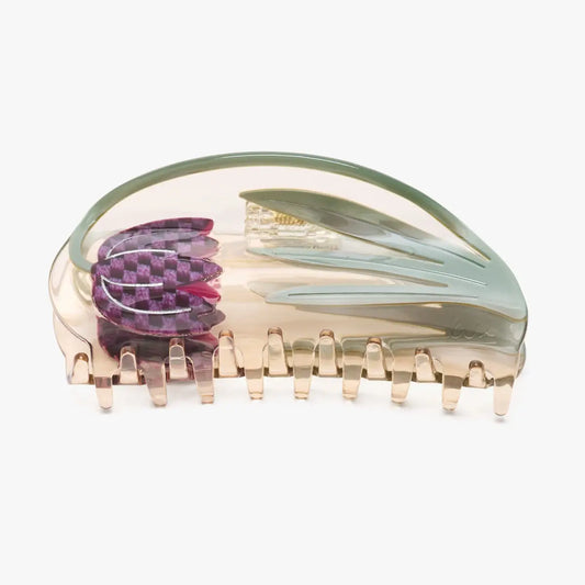 Fritillaria Checkered Tulip Large Hair Claw