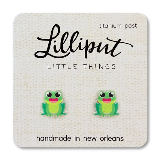 Frog Earrings