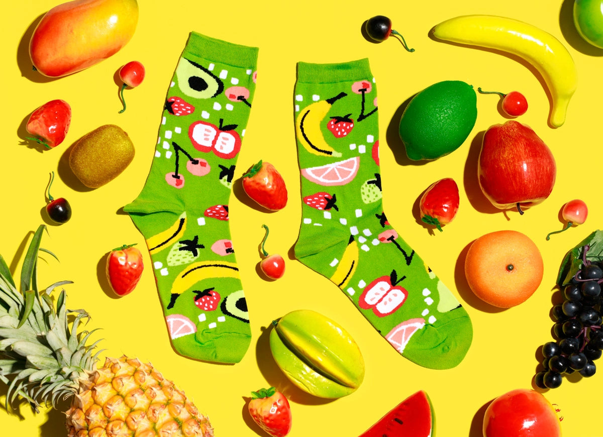 Fruits Crew Socks
