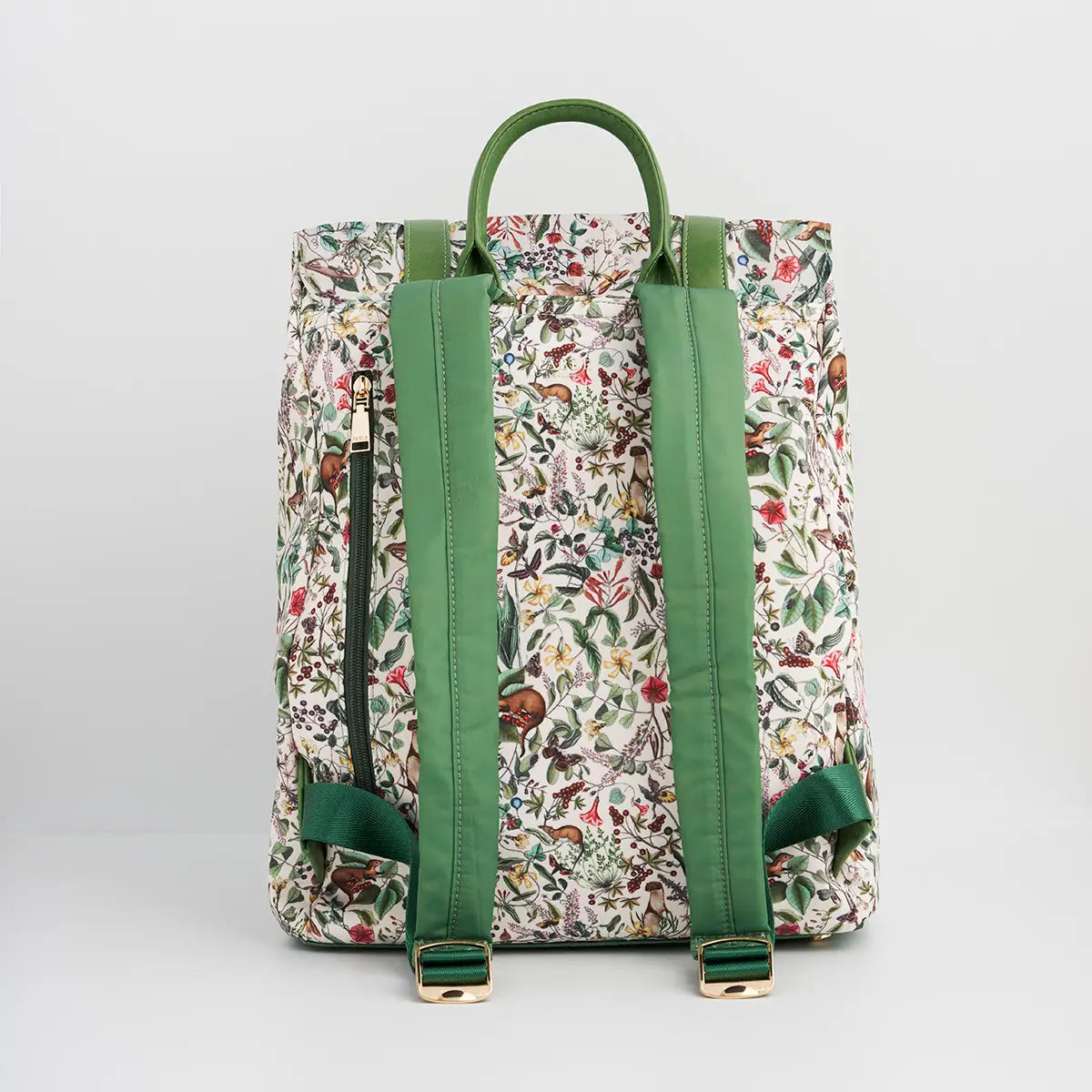 Garden Floral Cream Backpack by Fable England