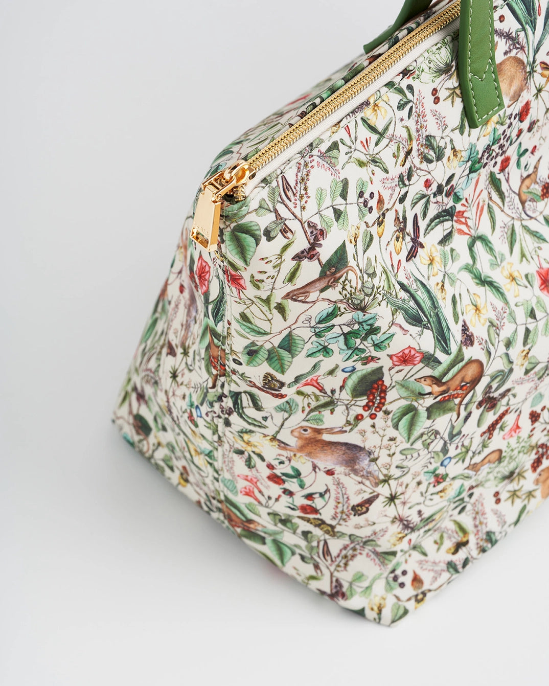 Garden Floral Cream Grab Tote by Fable England