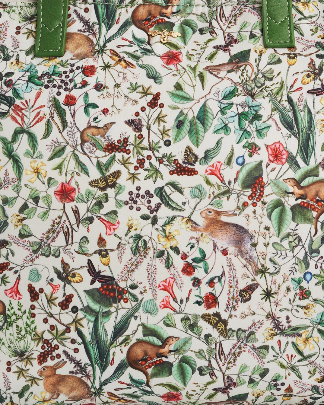 Garden Floral Cream Grab Tote by Fable England