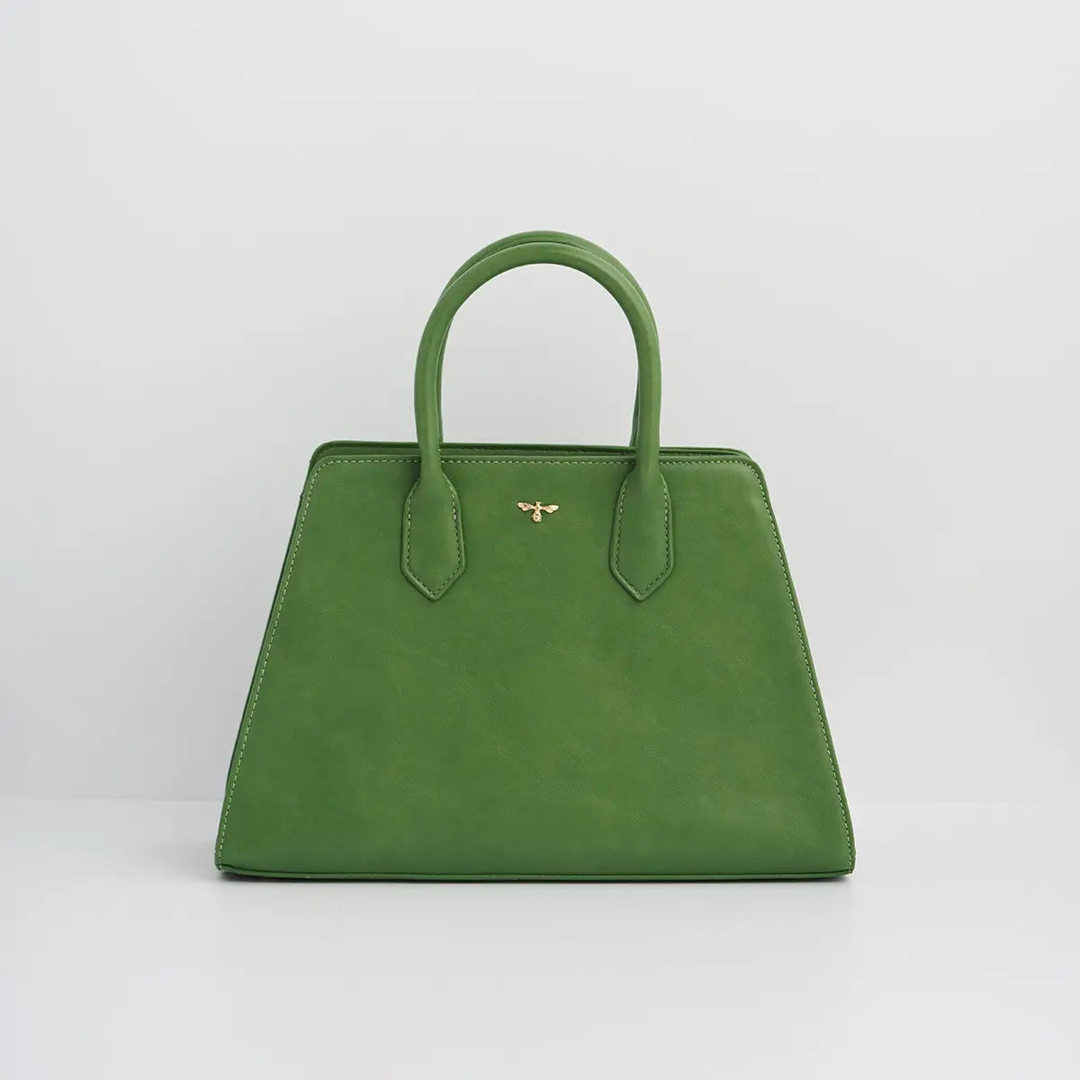 Garden Floral Green Structured Tote by Fable England