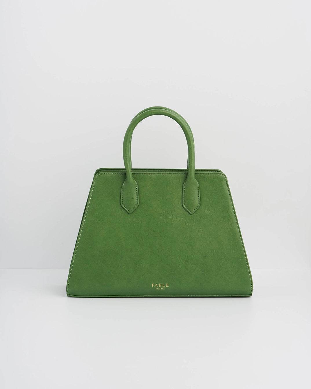 Garden Floral Green Structured Tote by Fable England