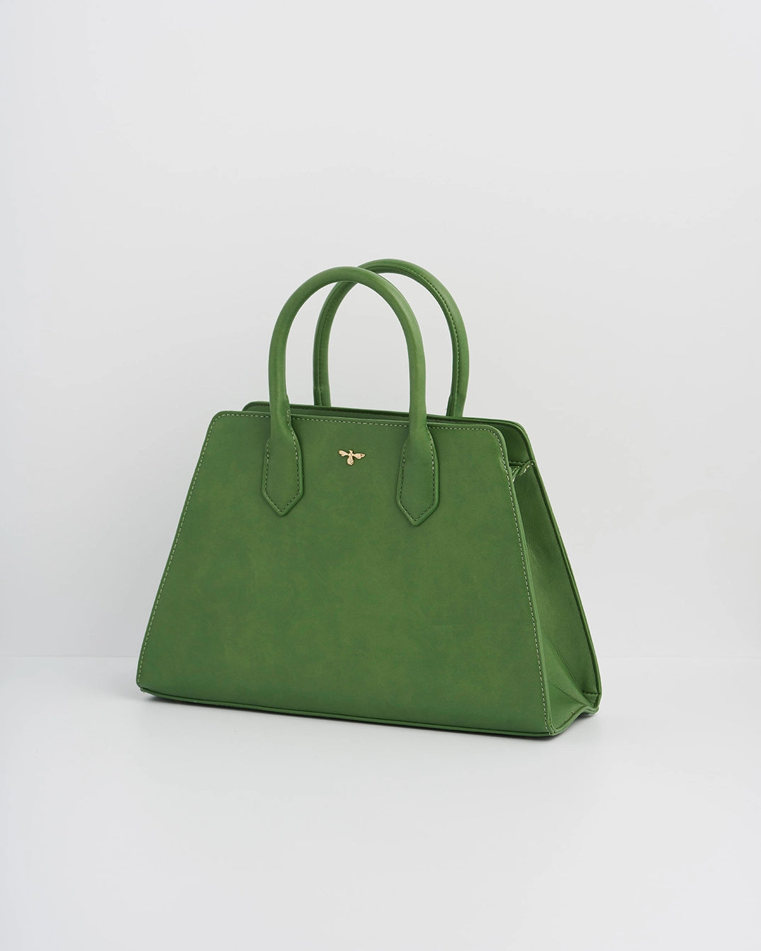 Garden Floral Green Structured Tote by Fable England