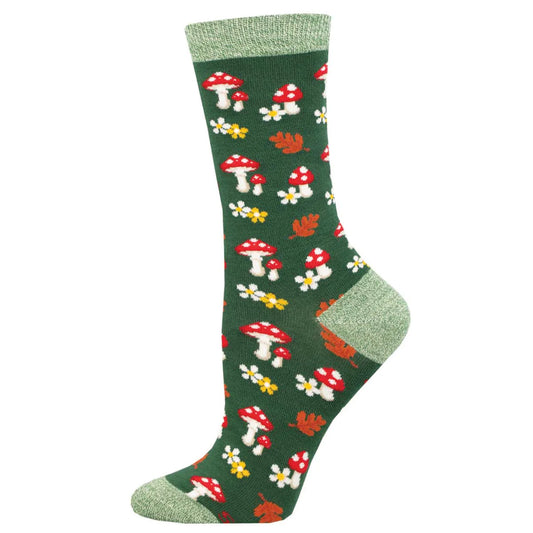 Gems of the Forest Bamboo Green Socks