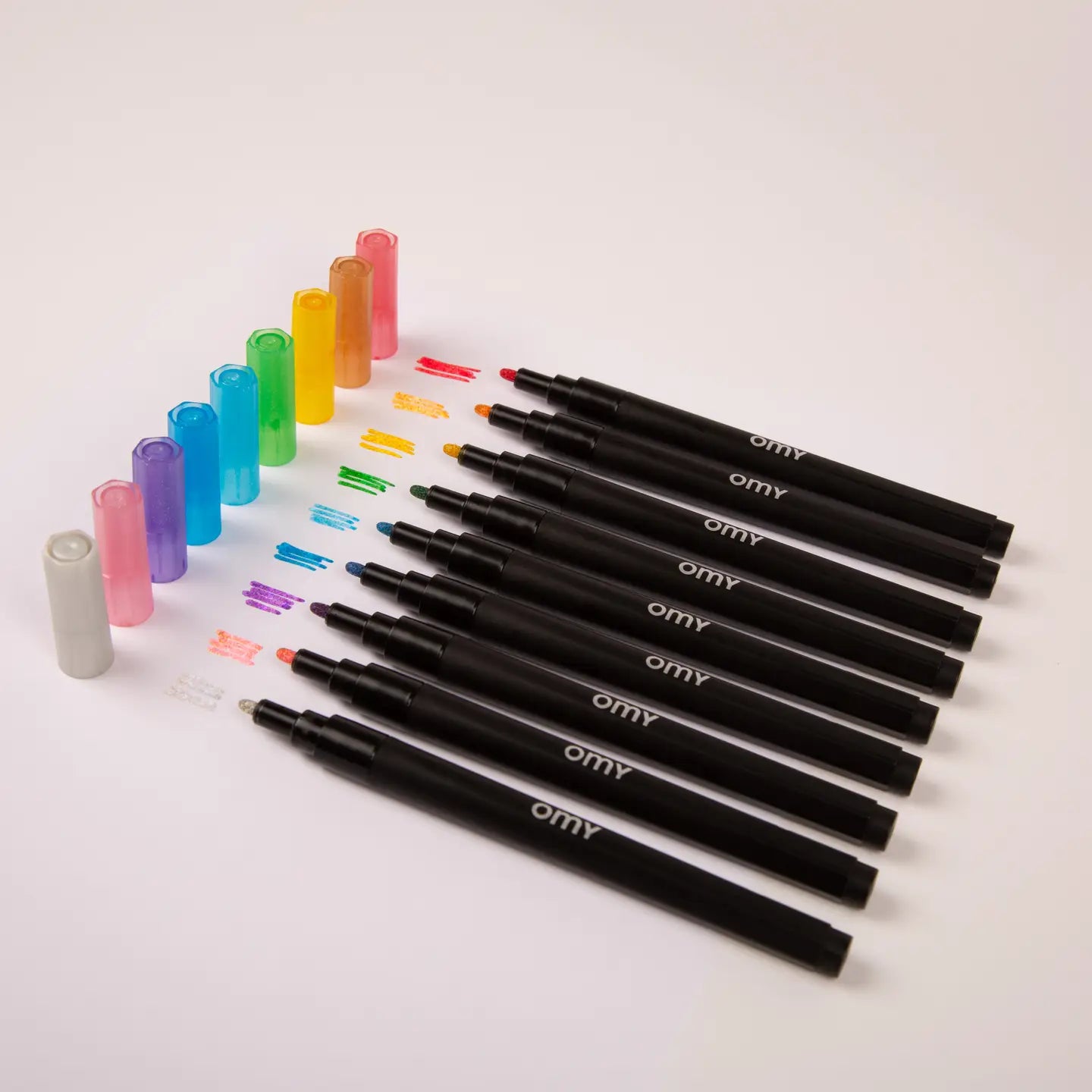 Glitter Markers Set