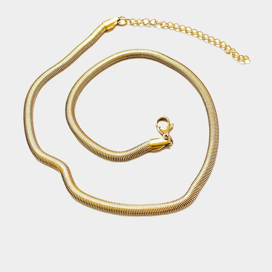 Gold Beatty Herringbone Necklace
