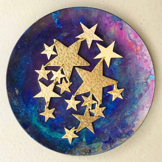 Gold Constellation Earrings