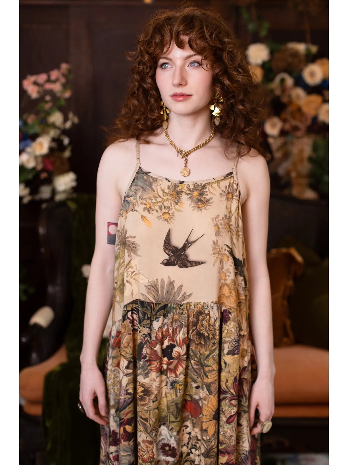 Golden Hour Maxi Slip Dress by Market of Stars