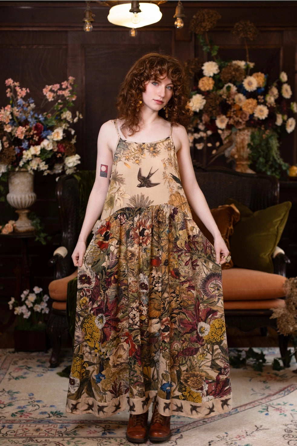 Golden Hour Maxi Slip Dress by Market of Stars