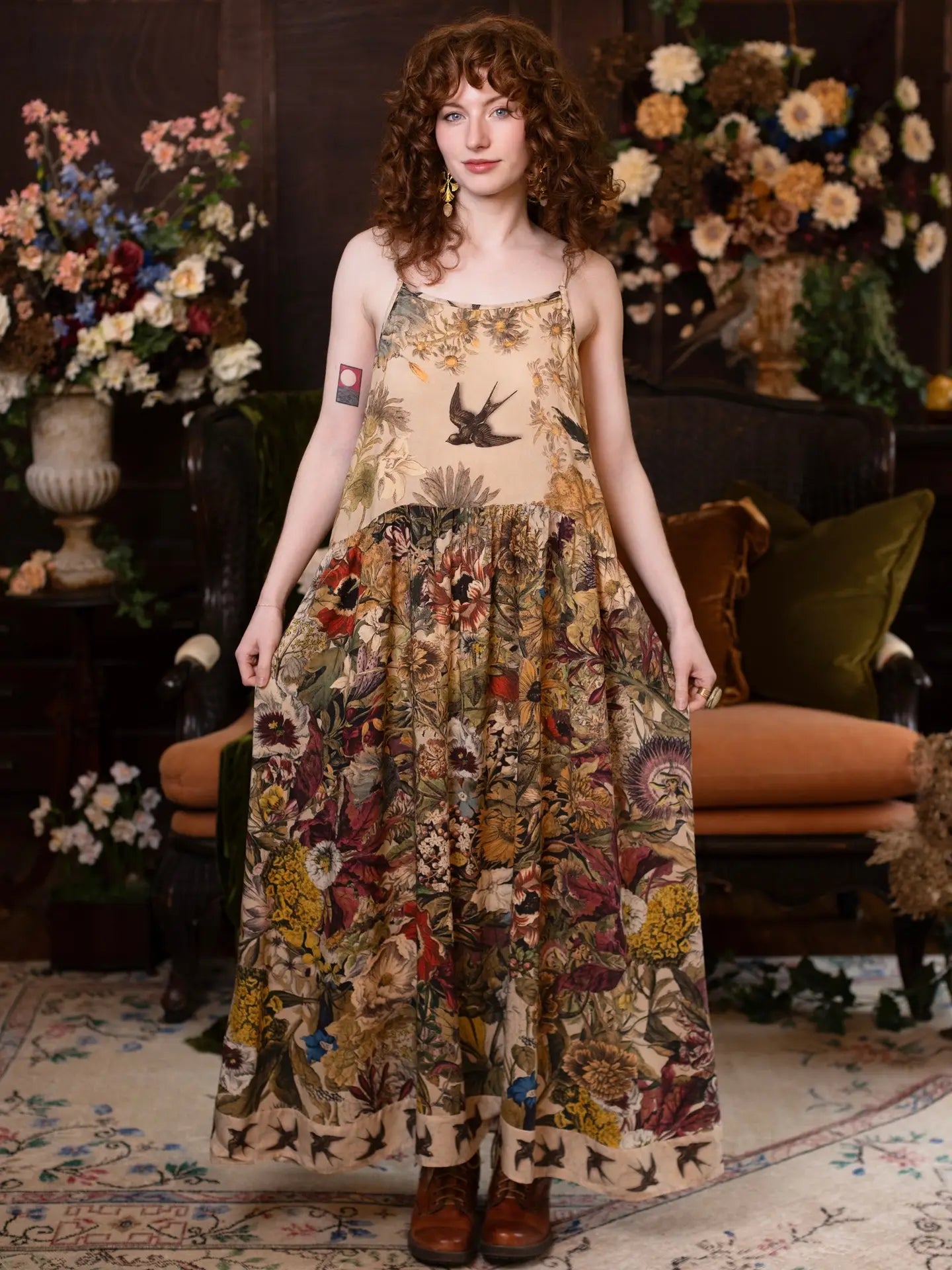Golden Hour Maxi Slip Dress by Market of Stars