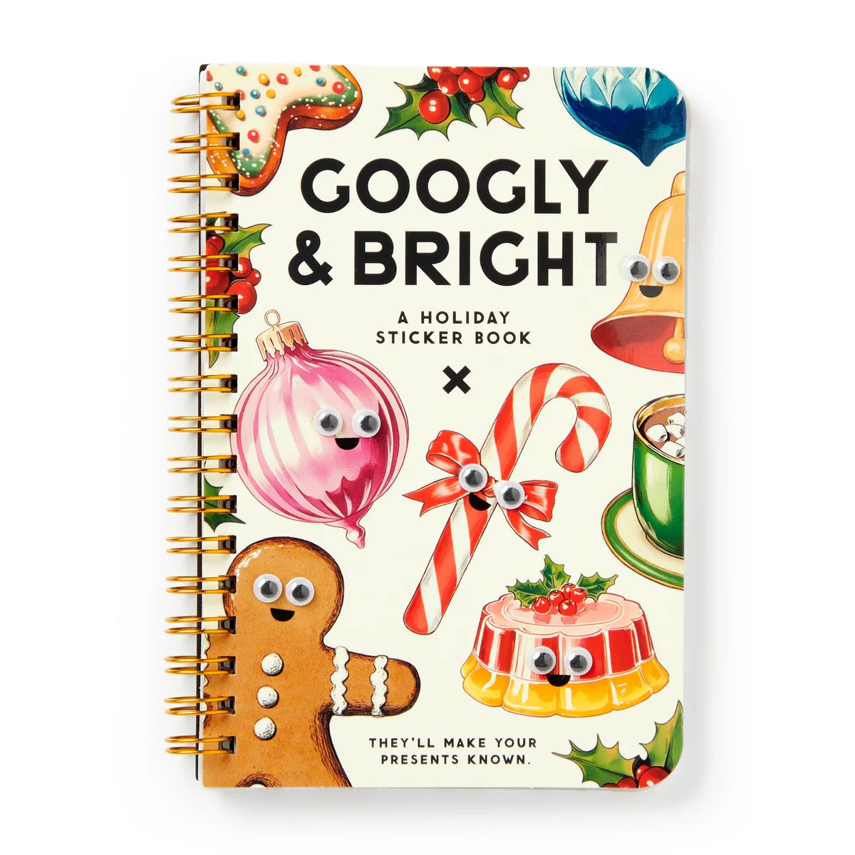 Googly & Bright Holiday Sticker Book