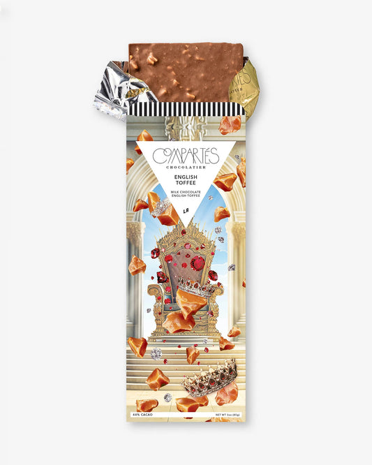 Gourmet English Toffee Chocolate Bar