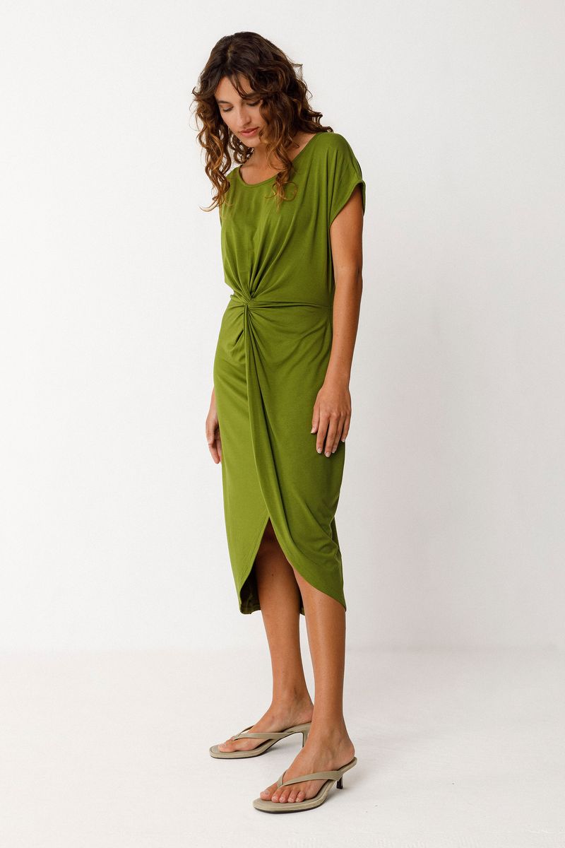 Green Amade Dress by SKFK