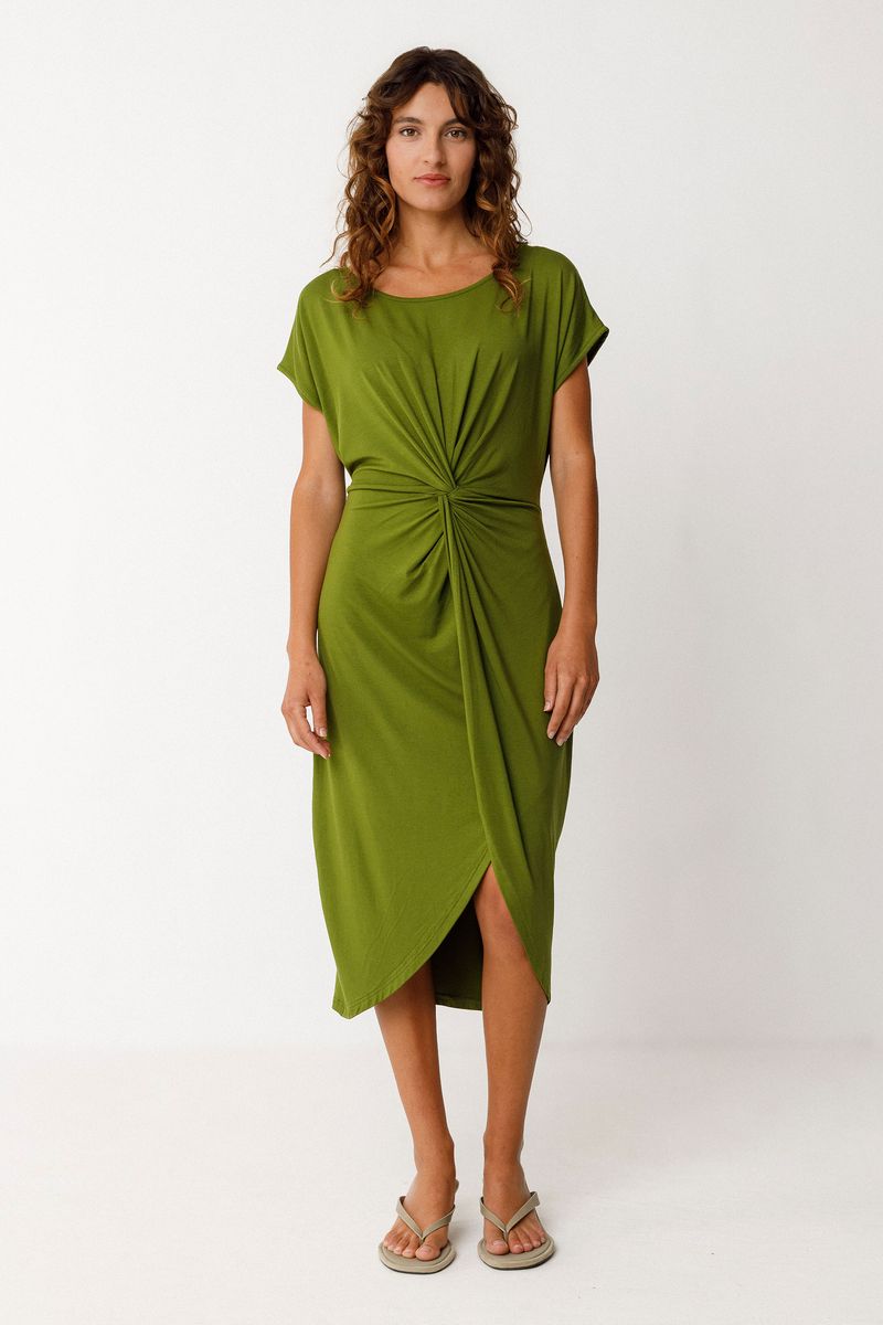 Green Amade Dress by SKFK