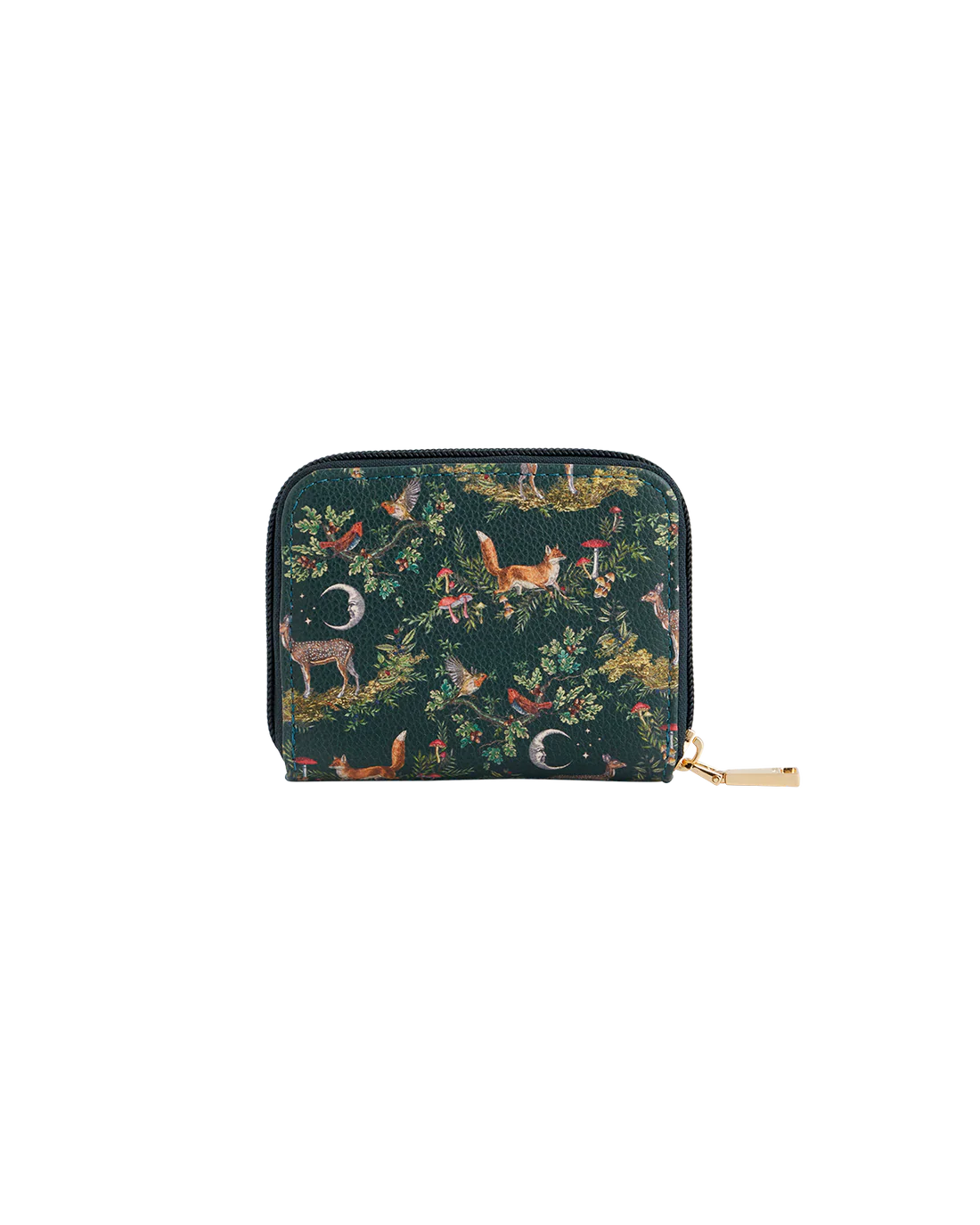 Green Into the Woods Small Wallet by Fable England