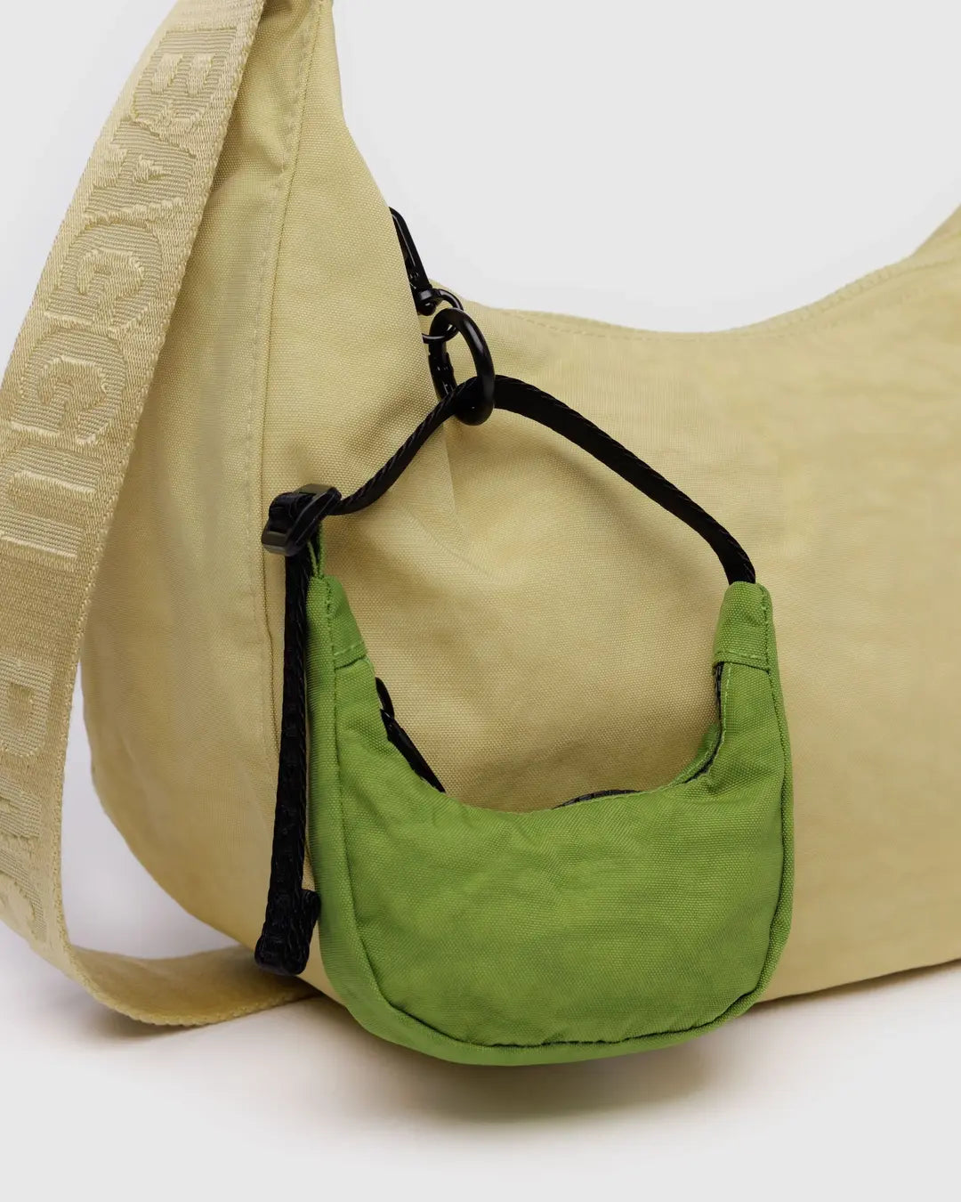 Green Juice Crescent Baggu Bag Charm