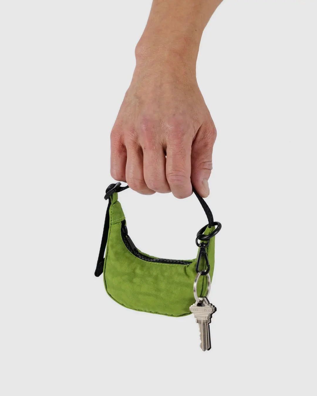 Green Juice Crescent Baggu Bag Charm